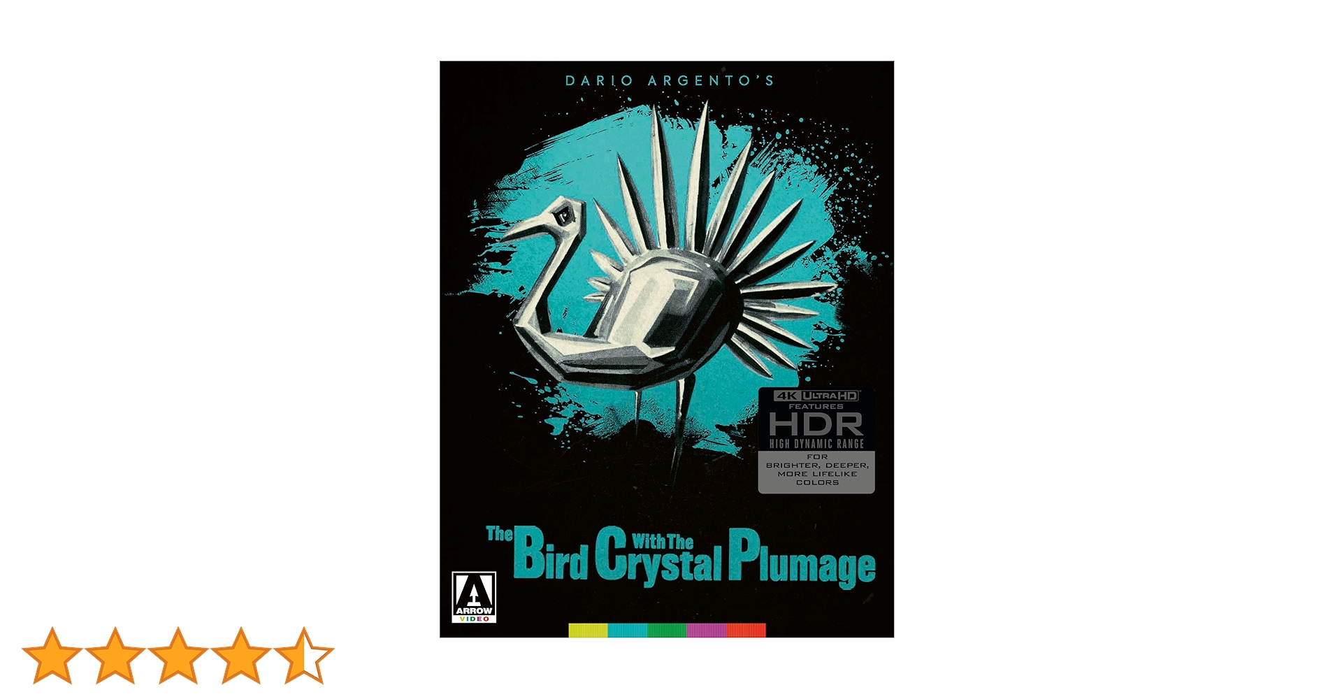 The Bird with the Crystal Plumage Limited Edition UHD [Blu